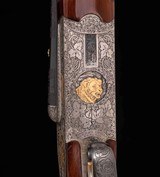 FRANZ SODIA DOUBLE RIFLE – .458 WIN, 9 GOLD INLAYS, WOW! vintage firearms inc - 12 of 25