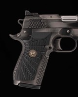 Wilson Combat EDC X9, 9mm - SILVER/BLACK, 4”, 1-15 & 7-18RD MAGS, LIGHTRAIL vintage firearms inc - 10 of 17