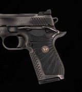 Wilson Combat EDC X9, 9mm - SILVER/BLACK, 4”, 1-15 & 7-18RD MAGS, LIGHTRAIL vintage firearms inc - 9 of 17