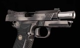 Wilson Combat EDC X9, 9mm - SILVER/BLACK, 4”, 1-15 & 7-18RD MAGS, LIGHTRAIL vintage firearms inc - 5 of 17