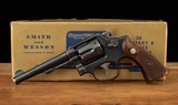 SMITH & WESSON MILITARY & POLICE .38SPL – C1948, BOXED, vintage firearms inc