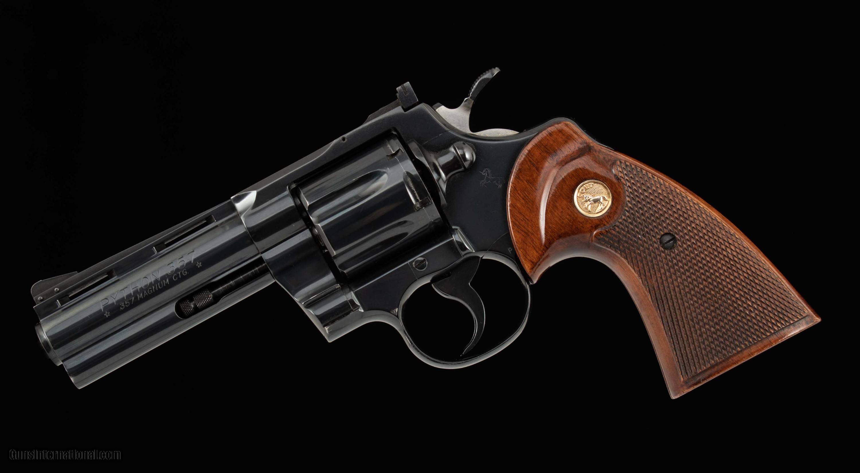 COLT PYTHON .357MAG – 1968, 99% FACTORY, BOX, vintage firearms inc