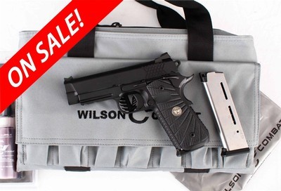 Wilson Combat .45ACP – X-TAC ELITE PROFESSIONAL, BLACK, MAGWELL, LIGHTRAIL, vintage firearms - Image 1 of 16