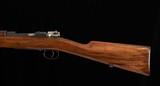 CARL GUSTAFS MODEL 1896 6.5X55MM –1901, CUSTOM FINISH, vintage firearms inc - 4 of 10