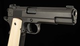 Nighthawk Classic Government 9mm-DLC, MAMMOTH IVORY GRIPS, vintage firearms inc - 4 of 17