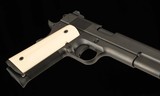 Nighthawk Classic Government 9mm-DLC, MAMMOTH IVORY GRIPS, vintage firearms inc - 15 of 17