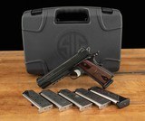 Sig Sauer 1911, .45 ACP - 99%, SERIES 70 1911, 6 MAGS, vintage firearms inc - 1 of 17