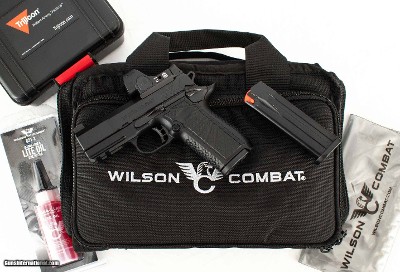 Wilson Combat SFX9, 9mm - VFI SERIES, BLACK EDITION, SRO, vintage firearms inc