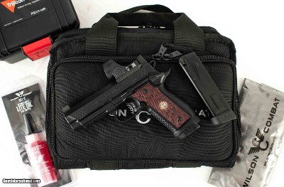 Wilson Combat EDC X9 2.0 9mm- VFI SERIES, BLACK CHERRY, SRO, vintage firearms inc