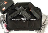 Wilson Combat EDC X9 2.0, 9mm - VFI SERIES, BLACK EDITION, vintage firearms inc