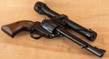 Ruger Blackhawk, .357MAG - 1970, 98%, SCOPED, 6.5”, vintage firearms inc - 4 of 10