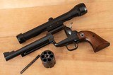 Ruger Blackhawk, .357MAG - 1970, 98%, SCOPED, 6.5”, vintage firearms inc - 7 of 10