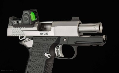 Wilson Combat SFX9, 9mm - VFI SERIES, TWO TONE, RMR, vintage firearms inc - Image 5 of 17