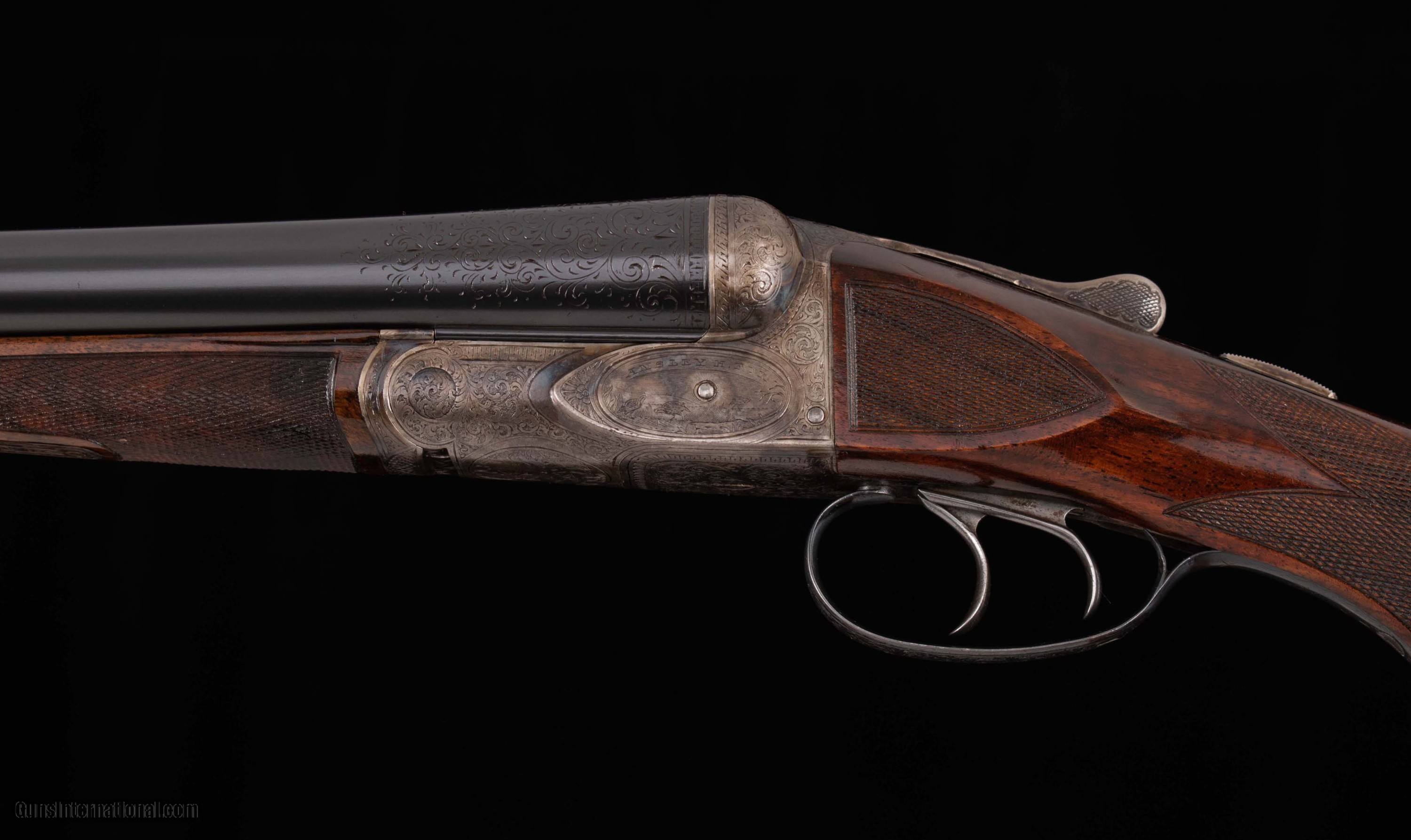 Fox DE 12 Ga – FACTORY 2 BARREL SET, 1908, CASED, RARE
