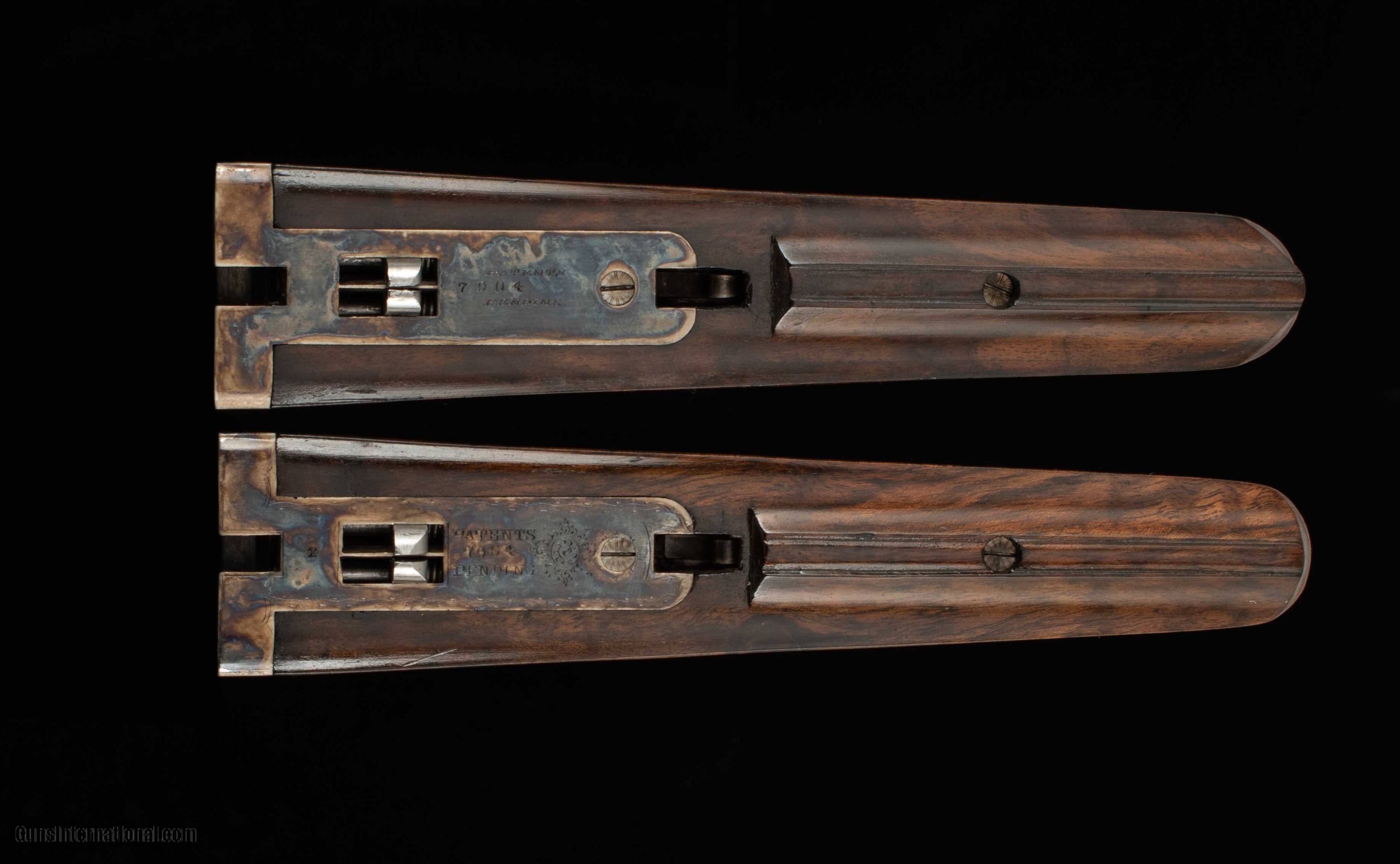 Fox DE 12 Ga – FACTORY 2 BARREL SET, 1908, CASED, RARE