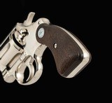 Colt Detective Special -1964, 99% FACTORY NICKEL, COOL! vintage firearms inc - 9 of 15