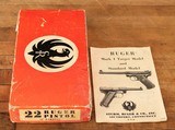 Ruger MkI Standard, .22LR - 1970, 6”, ORIGINAL BOX, vintage firearms inc - 6 of 6