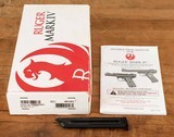 Ruger Mark IV Target, .22LR - 99%, 2018, ORIGINAL BOX, vintage firearms inc - 6 of 6