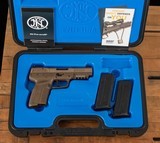 FN Herstal Five-seveN, 5.7x28 - CASED, 4.5”, FDE, vintage firearms inc