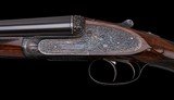 PURDEY EXTRA-FINISH 12 Ga – LETTER, HARRY KELL ENGRAVED, vintage firearms inc