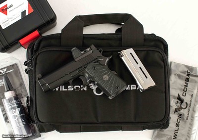 Wilson Combat Super Sentinel .38SPR- VFI SERIES, BLK, RMR, vintage firearms inc