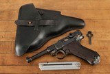 DWM P.08 Luger, 9mm – POLICE RIG, MATCHING SN & MAGS, vintage firearms inc