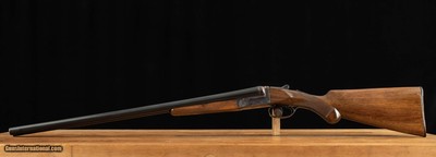 Janssen Boxlock, 12 gauge – 99% CASE COLOR, SK/SK, vintage firearms inc