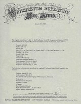 Winchester M21 – PRE-WAR TRAP, FACTORY 98%, CODY LETTER, vintage firearms inc - 23 of 24