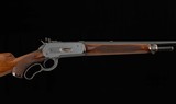 Winchester Model 71 – DELUXE CARBINE, LONG TANG, 1937 97%, vintage firearms inc - 4 of 23
