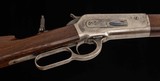 Winchester 1886 .45-90 - 1/2 MAG, 28” OCTAGON, CODY LETTER, vintage firearms inc - 16 of 21