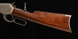 Winchester 1886 .45-90 - 1/2 MAG, 28” OCTAGON, CODY LETTER, vintage firearms inc - 5 of 21