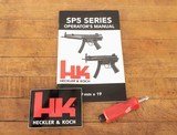 Heckler & Koch SP5, 9mm – NIB, SOFT CASE, 2 MAGS, SLING, vintage firearms inc - 17 of 18