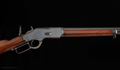 Winchester 1873 .32 WCF 1889, 97% BLUE, HIGH CONDITION, vintage firearms - Image 4 of 21