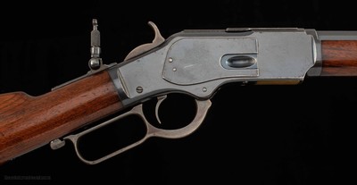 Winchester 1873 .32 WCF 1889, 97% BLUE, HIGH CONDITION, vintage firearms - Image 8 of 21
