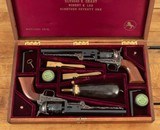 Colt Model 1851, .36CAL – 1971, MATCHED PAIR, CASED, vintage firearms inc