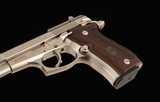 Beretta Model 84FS Cheetah .380ACP – UNFIRED, NICKEL, 100%, 2 MAGS, vintage firearms inc - 12 of 19
