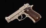 Beretta Model 84FS Cheetah .380ACP – UNFIRED, NICKEL, 100%, 2 MAGS, vintage firearms inc - 2 of 19