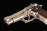 Beretta Model 84FS Cheetah .380ACP – UNFIRED, NICKEL, 100%, 2 MAGS, vintage firearms inc - 11 of 19