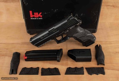 Heckler & Koch P30L 9mm – DA/SA, CASE, TWO 17RND MAGS, ACCESSORIES, vintage firearms inc