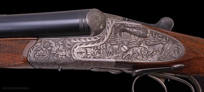 Krieghoff Neptun Drilling - SIDELOCK, DETACHABLE TRIGGER, vintage firearms inc
