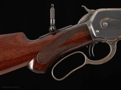 Winchester M1886 .40-82 – SEMI DLX, SET TRIGGER, ORIGINAL, Vintage Firearms - Image 8 of 24