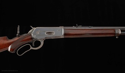 Winchester M1886 .40-82 – SEMI DLX, SET TRIGGER, ORIGINAL, Vintage Firearms - Image 4 of 24