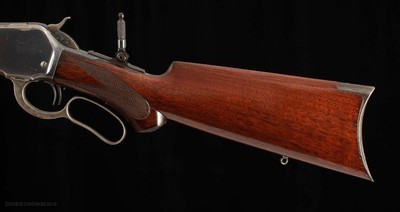 Winchester M1886 .40-82 – SEMI DLX, SET TRIGGER, ORIGINAL, Vintage Firearms - Image 5 of 24
