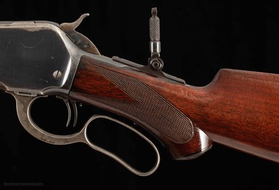 Winchester M1886 .40-82 – SEMI DLX, SET TRIGGER, ORIGINAL, Vintage Firearms - Image 7 of 24