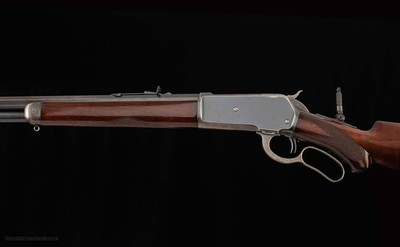 Winchester M1886 .40-82 – SEMI DLX, SET TRIGGER, ORIGINAL, Vintage Firearms - Image 2 of 24