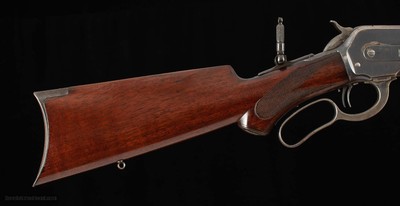 Winchester M1886 .40-82 – SEMI DLX, SET TRIGGER, ORIGINAL, Vintage Firearms - Image 6 of 24