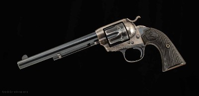 Colt SAA Bisley Model – 98% FACTORY FINISH, 7.5”, 1906, PERFECT BORE, vintage firearms