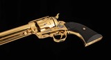 Colt SAA Elvis Presley Western Tribute .45Colt – MINT, 24k, CASE, PAPERS, vintage firearms - 11 of 17