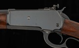 Winchester Model 71 .348WCF – DELUXE, 1937, LONG TANG, BOLT PEEP, vintage firearms - 9 of 21
