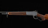 Winchester Model 71 .348WCF – DELUXE, 1937, LONG TANG, BOLT PEEP, vintage firearms - 2 of 21